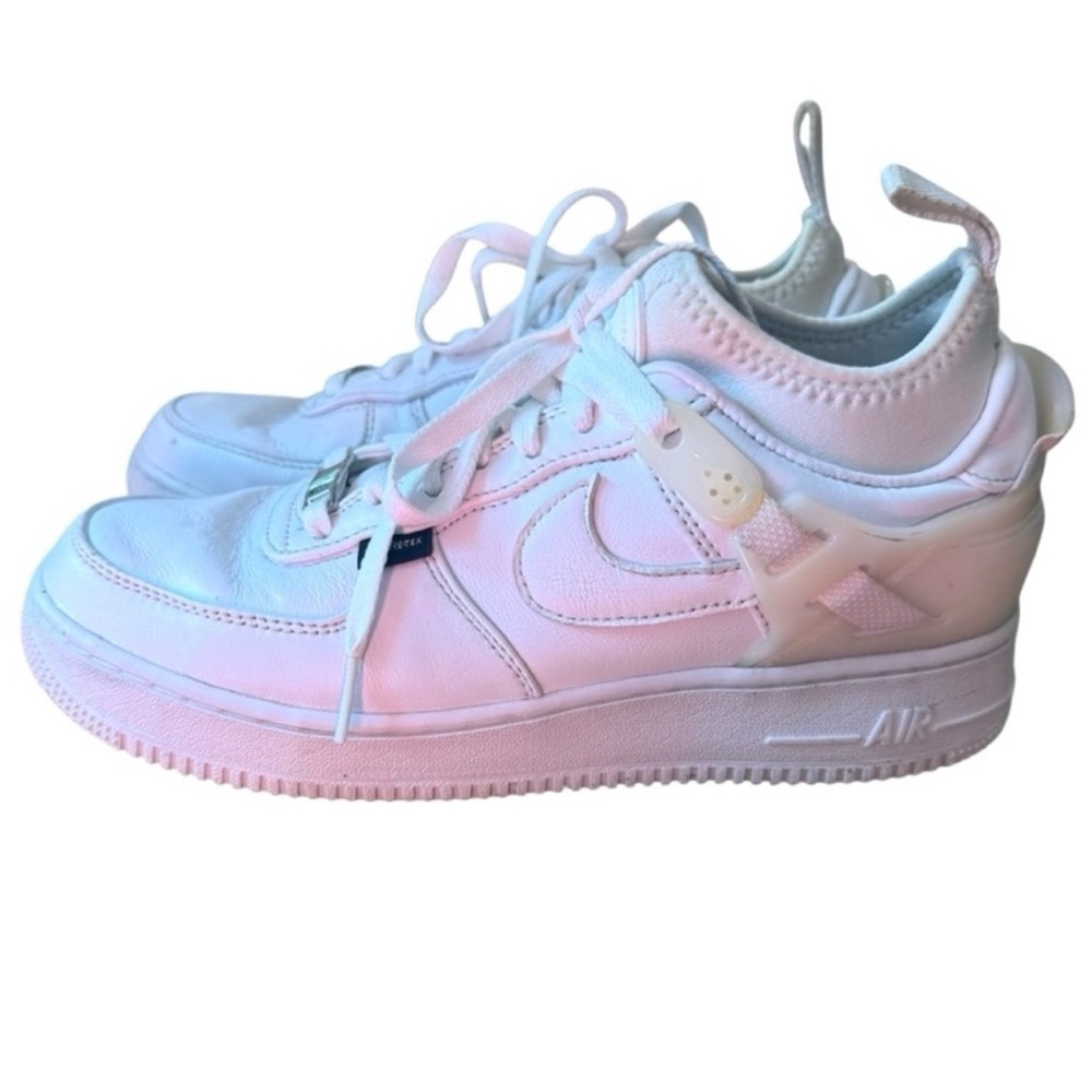 Nike x UNDERCOVER Womens Air Force 1 Shoes Low SP GORE-TEX White Sail Size 7 - Picture 2 of 16